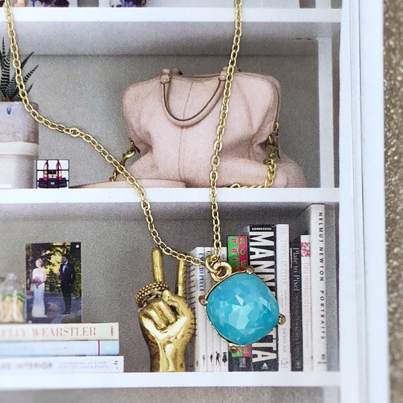 Blue Opalite Choker Necklace - Picture 4 of 8